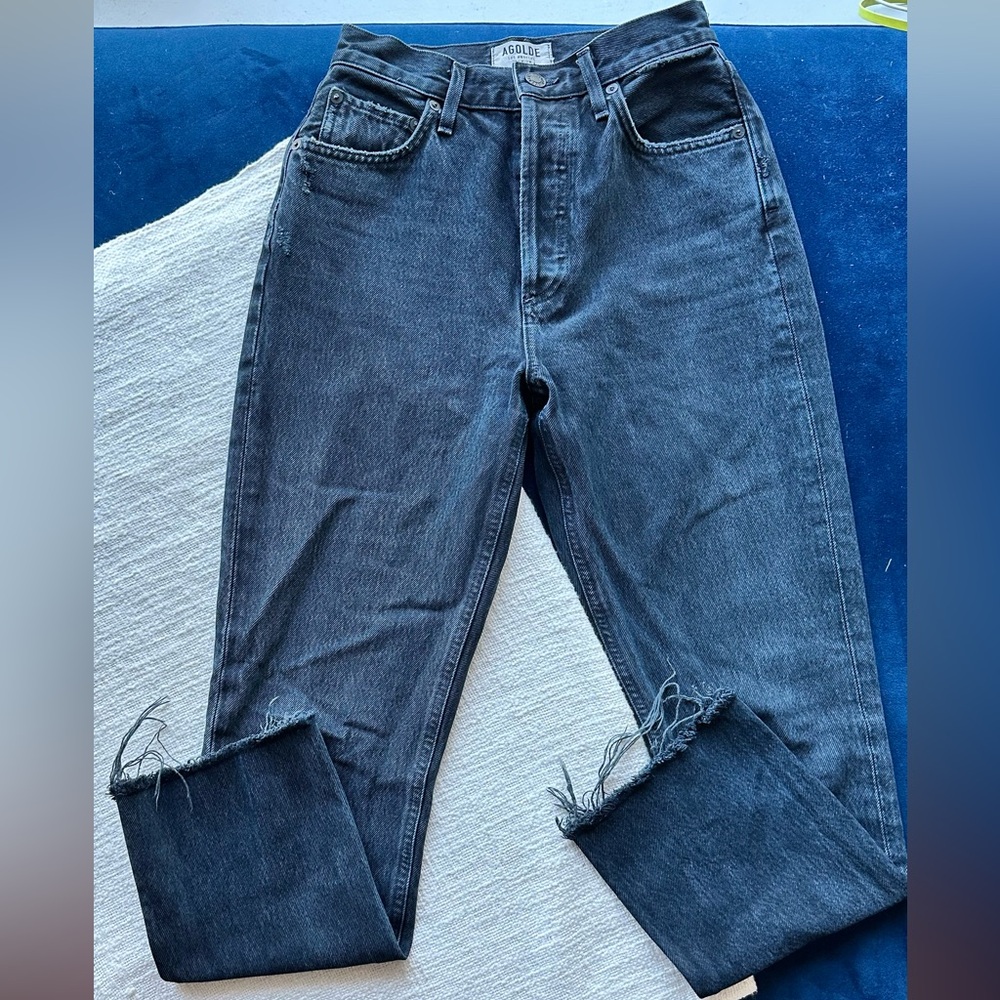 AGOLDE - Riley Cropped Jeans - Picture 2 of 4